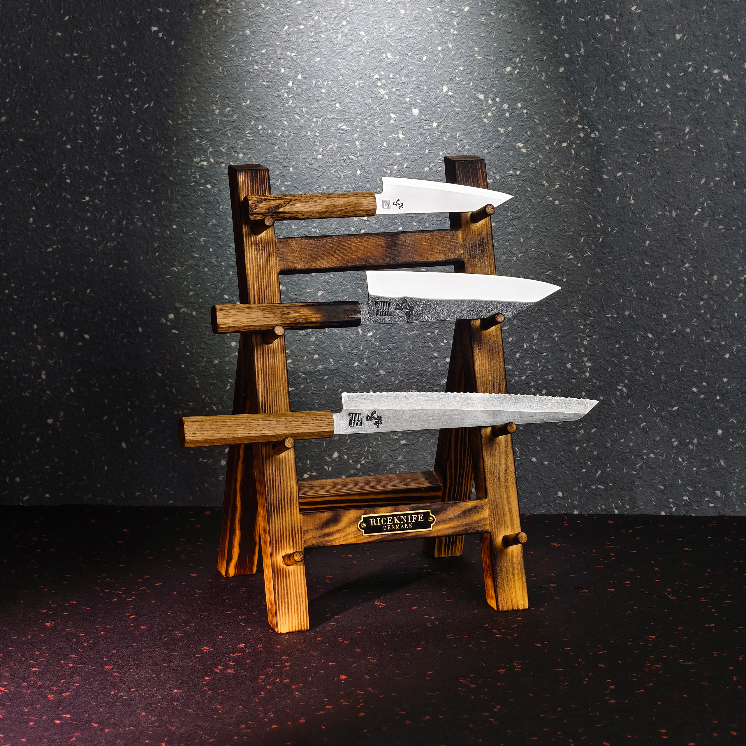 RAW OAK Knife Set 3 Knives