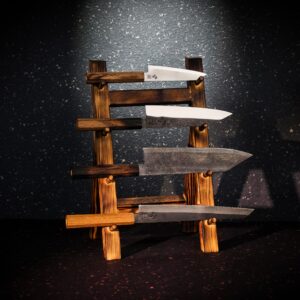 RAW OAK Knife Set 4 Knives