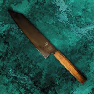 T10 Coffee Etch — Pre-Patina, Forced-Patina High-Carbon Steel Knife