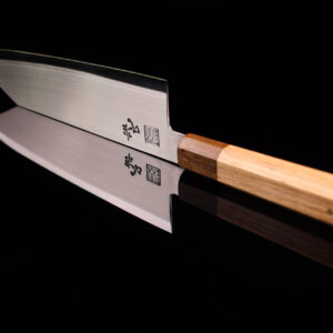 Ultra limited edition — 7,449-years-old Danish oak with Japanese HAP40 steel knife