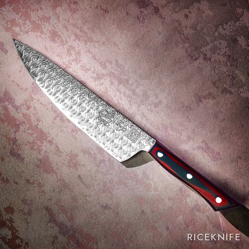 AMOR II Damascus chef's knife
